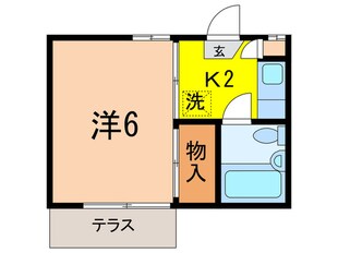 アールハイツの物件間取画像